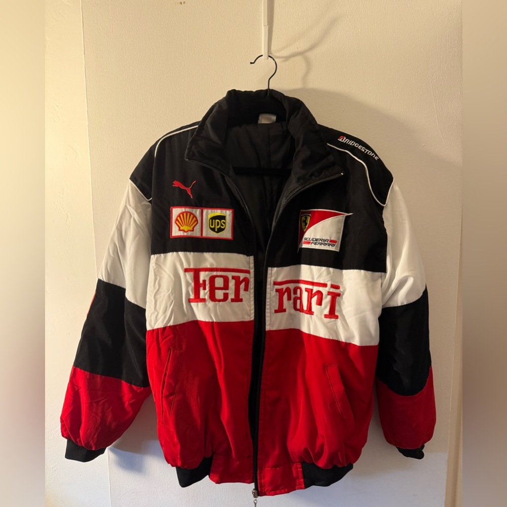 Ferrari vintage 90s racing jacket